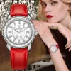Bekleme Marka Seramik Saatler Varış Kuvars Kadınlar Lüks İzle Kadın Saat Beyaz Tam Kristal Moda Casual Saatı