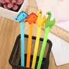 Cartoon Creative Dinosaur Gel Pen Kawaii Promotional Gift Silicone Stationery Pen Student School Office Supply Free