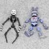 14,5-17 cm 6 teile/los PVC Fünf Nächte Im Freddy Action Figure FNAF Bonnie Foxy Freddy Fazbear Bär Puppen Spielzeug Aktion Spielzeug Figuren