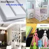 Wall shelf free punching wall-mounted TV background hanger bedroom balcony bedside creative flower pot stand 211112