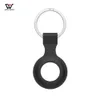 AirTags Loop Straps Anti-lost Silicone Case With Key Ring For Apple Airtag Tracking Device Protective Cover Shell