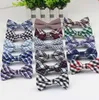 Barn Mode Formell Bomull Bow Tie Kid Klassisk Striped Bow Slipsar Färgrik Butterfly Bröllopsfest Bowtie Pet Tuxedo Slipsar YDL087