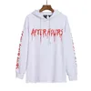 Brand Tide Limited Bleeding Letter Large v Hooded Loose Hip Hop Street Couple Sweater Men's and Women's Et