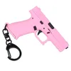 Tactical Pistol Shape Keychain Mini Portable Decorations Detachable G-45 Gun Weapon Keyring Key Chain Ring Trend Gift2105