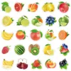 50 pçs frutas bonito fresco dos desenhos animados graffiti adesivo estética para portátil carro mala decalques skate guitarra à prova dwaterproof água diy crianças to3765337