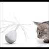 Supplies Home & Garden Drop Delivery 2021 Electric Toys Ball Interactive Motion Pet Tumbler Feather Rotating Rolling Matic Chase Toy Kitten C