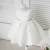 2021 été nouveau bébé fille robes dentelle princesse robes enfants anniversaire robe infantile fleur robes pour filles vêtements 3 4 5 ans Q0716