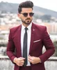 Groom Nosić szczytowe klapę do ślubu Smoking Moda Moda Kurtka Blazer Business Prom Dinner Party Suit (Jacket + Spodnie + Bow) Slim Fit 2022