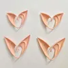 Home Garden Festive Mysterious Elf Ears Fairy Cosplay Accessories Latex Soft Protetic False Ear Halloween Party Masks Cos Mask DH9035