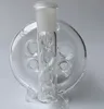 Hookah Ash Catcher Catcher Holes PERC 14mm e 18mm Adaptador Conjunto Percolador Reclaimer Ashcatcher para Bongs de vidro Dab Rig