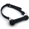 NXY Giocattoli per adulti BDSM Bondage Silicone pieno Bocca aperta Bit Gag Cavallo Gioco di ruolo Bavaglio Giocattolo del sesso per coppia 1130