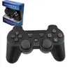 PS3 Controllers Bluetooth Wireless Game Controller Double Shock for PlayStation 3 PS Joysticks Gamepad Portable Video Palyer Game Console med Retail Box