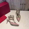 glitter peep toe heels