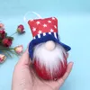 4Pcs Patriotic Gnome Regali Del Partito Giorno dell'Indipendenza Gnomi Fatti A Mano Scandinavo Tomte Elfo Nano Della Bambola Della Peluche Casa Pendenti