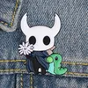 Spille, Spille LT626 Gioco Hollow Knight Creatività Smalto carino Spilla sui vestiti Zaino Collare Cappello Distintivo Risvolto Gioielli Regali