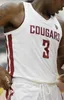 SJ NCAA College Washington State Cougars Basketball Jersey 24 Viont'e Daniels 23 Ahmed Ali 4 Aljaz Kunc 0 Isaiah Wade Customed Siched