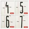 Other Door Hardware 8cm Black House Number Sticker Plastic Plate Self Adhesive Big Modern El Letter Address Digits Sign