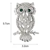 Broche hibou classique, Corsage, broches en cristal, bijoux pour femmes, pull, chapeaux, décoration