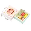 Biscuit gâteau emballage boîte chocolat Biscuit bonbons pour fenêtre transparente Carton mariage boîte-cadeau RRE11933