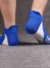 5 пар мужчин хлопчатобумажные пять пальцев носки футбольные дышащие спортивные сплит носок комфортабельно влаги поглощение короткого чулка y1222