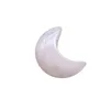 Loose gemstones Natural Carved MOON Crystals Stone Healing Energy Pocket Figurine for Home Decorative DIY Jewelry Making