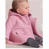 Winter Baby Meisjes Jassen Zuigeling Jassen Trenchjack Kinderen Overjas Bebe Poncho Meisje Hooded Bovenkleding Pasgeboren Kleding 210413