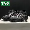 2024 Top Italy Trigreca Sneakers أحذية عرضية عميقة زرقاء أسود أبيض طباعة الذهب العلكة الفضية الرمادية الرجال الرجال المدربين الولايات المتحدة 5.5-11