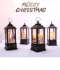 Christmas led small oil lamp portable light shopping mall window bar restaurant interior decorations flame lamps decoration supplies