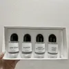 Promotion designer Byredo Perfume Highest super cedar blanche rose of no man's land mojave ghost 30ml 4pcs set spray smell Scented Fragrance spray suit Free Fast Ship