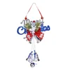 Kerstboom Bell Hanger Santa Claus Gift Kerstklokken Corridor Venster Nachtkastje Hangers Decoratie Ornamenten