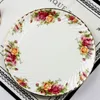 Chinese-style Bone China European-style Retro Household Tableware Dishes Western-style Plate Set Ceramic Gift Box