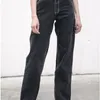 Zomer casual jeans vrouw lange broek cowboy vrouwelijke losse straatkleding hoge taille rechte broek za3972 210427