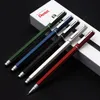 1 stks Penter Gel Pen BLN665 Metalen Sneldrogend Waterdichte Naaldbuis Pen 0.5mm Business Signature Office Low Gravity 0.5mm 210330