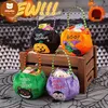 Nowy 2021 Halloween Candy Torba Party Dekoracji Przenośne Dzieci Dyni Wiadro Festiwal Torby Tote Torby Kreatywny Prezent Dla Dzieci 591g