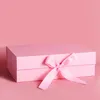 Confezione regalo personalizzata scatola colorata, scatola rigida spessa, matrimonio di imballaggio magnetico Boite Cad di lusso