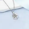 Moissanite الأحجار الكريمة قلادة قلادة أزياء المرأة القلائد مجوهرات الزفاف هدية وسترن