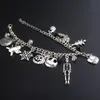Link, ketting de nachtmerrie voor Kerst Armband Jack Sklington Sneeuwvlokken Pompoen Skull Charms Bangle Armbanden Halloween Jewelry