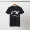 Män Kvinnor T-shirts Svart Vit Kortärmad T-shirts Kausal Sommar Tees Hip Hop Tshirts Streetwear Good Quality TR002