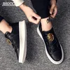 New designer men's Dress shoes fashion high waist bean mens flat shoe chaussure homme luxe marque 38-44 P11