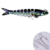 Top Quality 10 Color 9cm 7G Bass Pesca iscas de água doce Lure Swimbaits Swimbaits afundando engrenagens Lifelike Lure Glide isca kits kits 160 pcs / lote