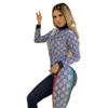 Luksusowa marka damskie damskie dresy zimowe młode dama sport komfort mody Difrowy wydrukowany przez siebie damski, dwa sztuki, set Sint Kurtka z spodniami jogging garnitury