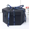 Gift Wrap 13cm DIY Surprise Love Explosion Box For Anniversary Scrapbook Po Valentine's Wedding Birthday