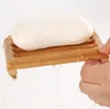 Creative Natural Bamboo Hand Soap Dish Rack Box