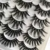 Fluffy Mink Eyelashes 6D Eyelash 20 Pairs Eye Handmade Individual False lashes Soft Natural Long Thick Makeup Tools in Bulk