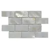 Art3d 3D Wall Stickers Mother of Pearl (MOP Shell) Mosaic Tiles, 9 Samples