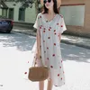 vestidos de moda de verão para mulheres grávidas