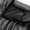 Sexy femmes Mini jupe dentelle noire mode filles PU Faux cuir fermeture éclair dentelle uniforme jupe plissée serré jupe crayon livraison directe X0428