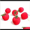 Decorazioni Chiristmas 12Pcslot Artificiale Piccolo Mini Rosso S Decorazione Regalo Per Albero Di Natale Ornamento Ocwgz Blpcw