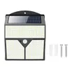 318LED Солнечный свет Инфракрасный датчик движения Садовый садовый настенный светильник для наружного двора патио - 1 шт