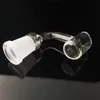 14mm Giunto maschio Vetro Pyrex trasparente Bruciatore a nafta Pipa Ciotola per tabacco Ciotole in vetro trasparente Narghilè Shisha Bong Adattatore Tubi spessi Tubi per fumatori Commercio all'ingrosso